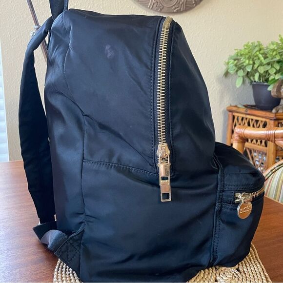 Stoney Clover Classic Backpack With Customized Fuzzy Heart Decals Gold Hardware - Picture 4 of 16